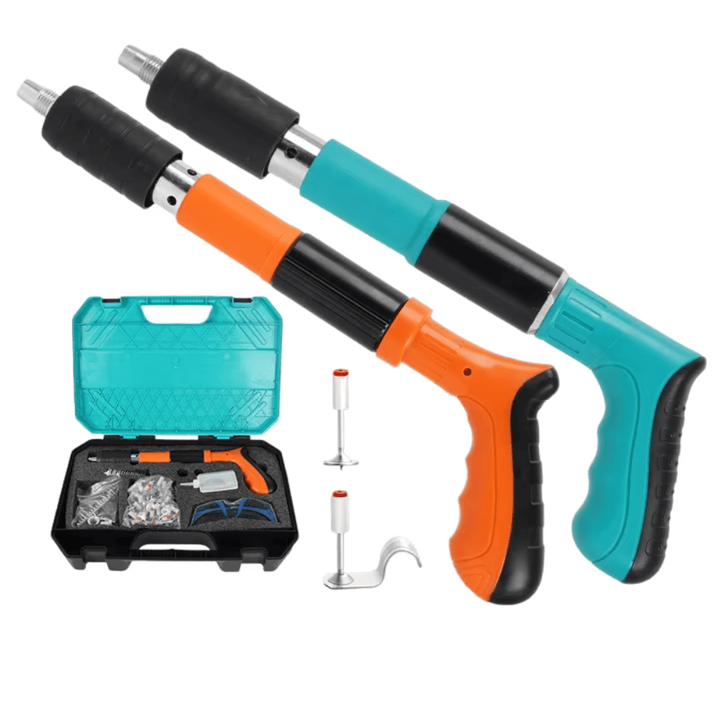 Fixador Manual de Pregos - Kit com 50 Pregos e Acessórios