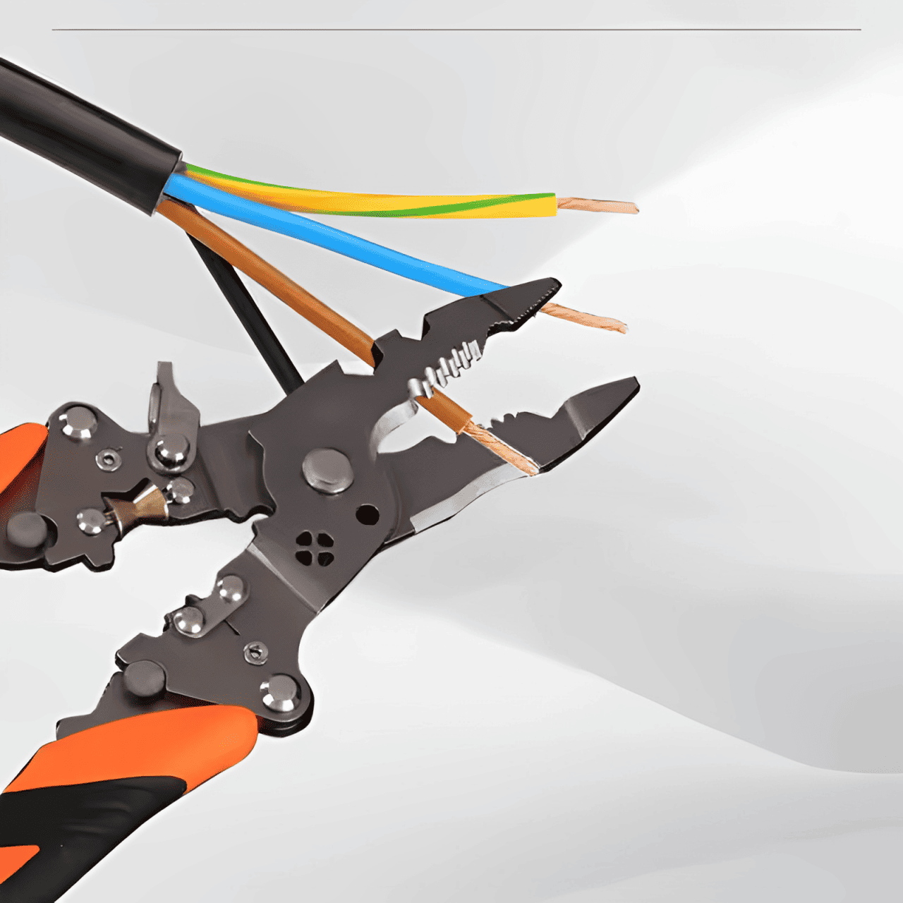 Alicate Dobrável 12 em 1 - Universal e Multifuncional