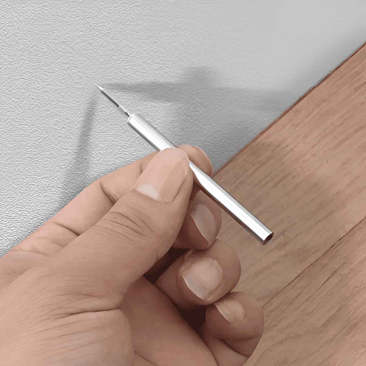 Prego com Duplo Encaixe para Acabamento Sem Marcas