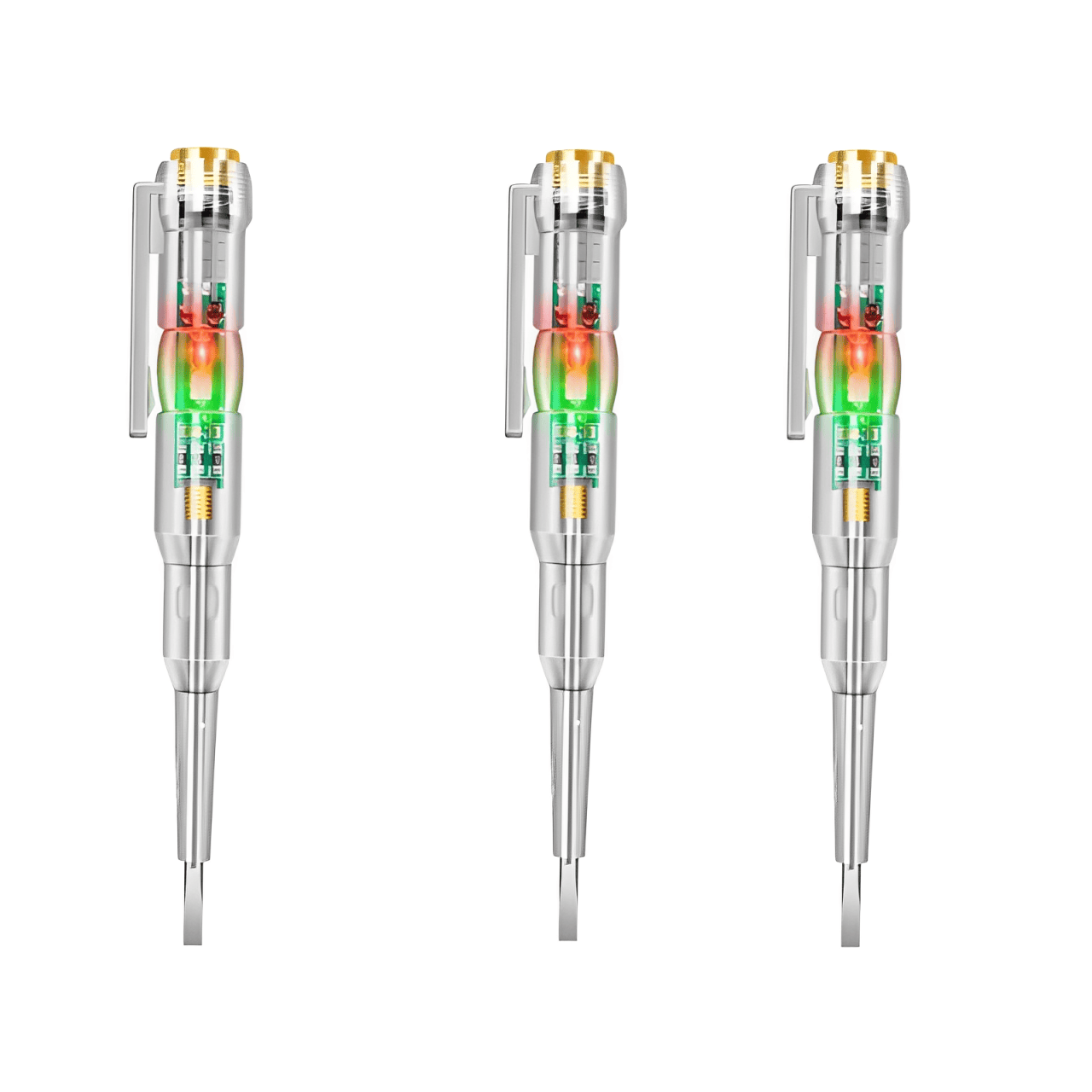 Chave de Fenda com Testador de Tensão Embutido
