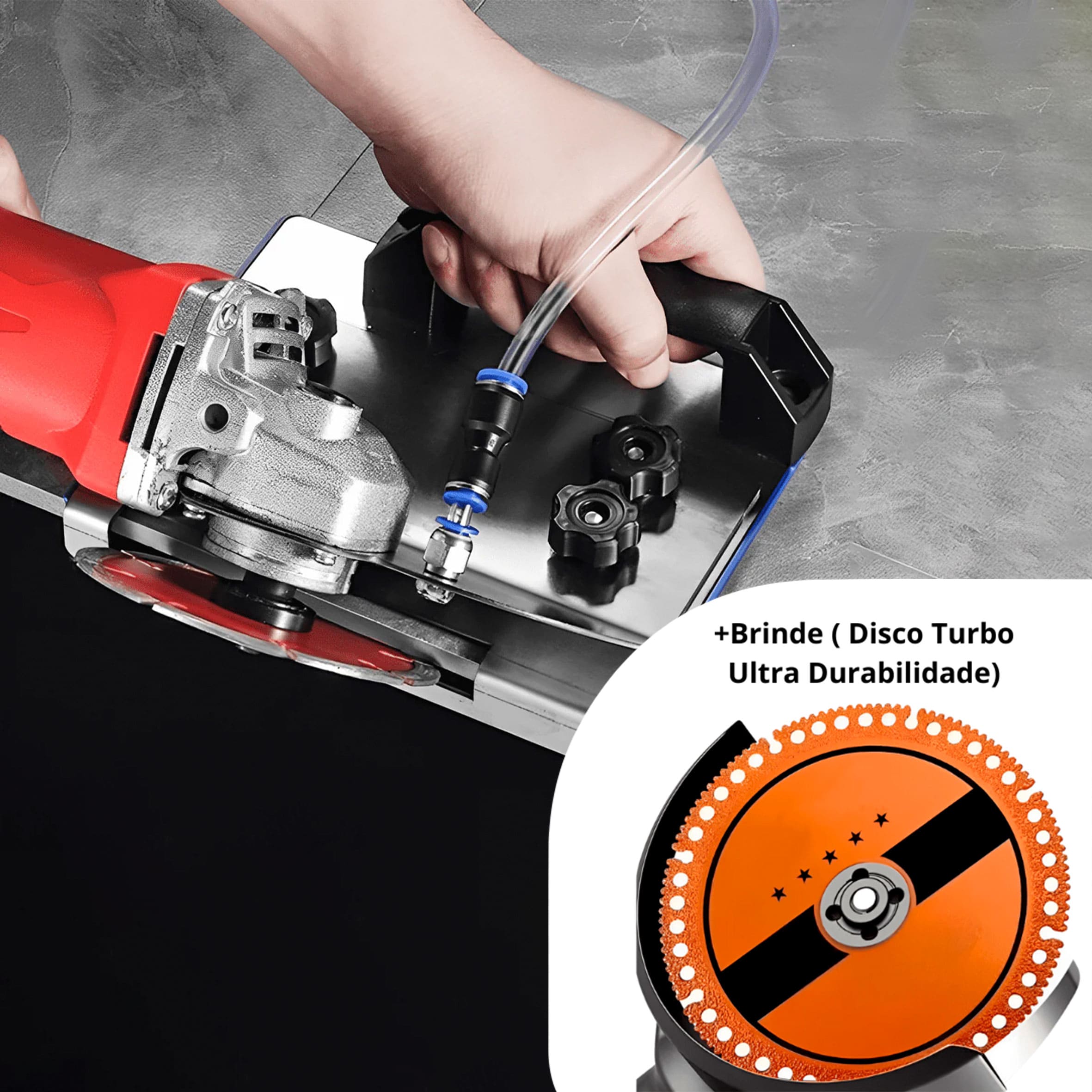 Adaptador Angular para Esmerilhadeira - Ideal para Cortes de 45 Graus