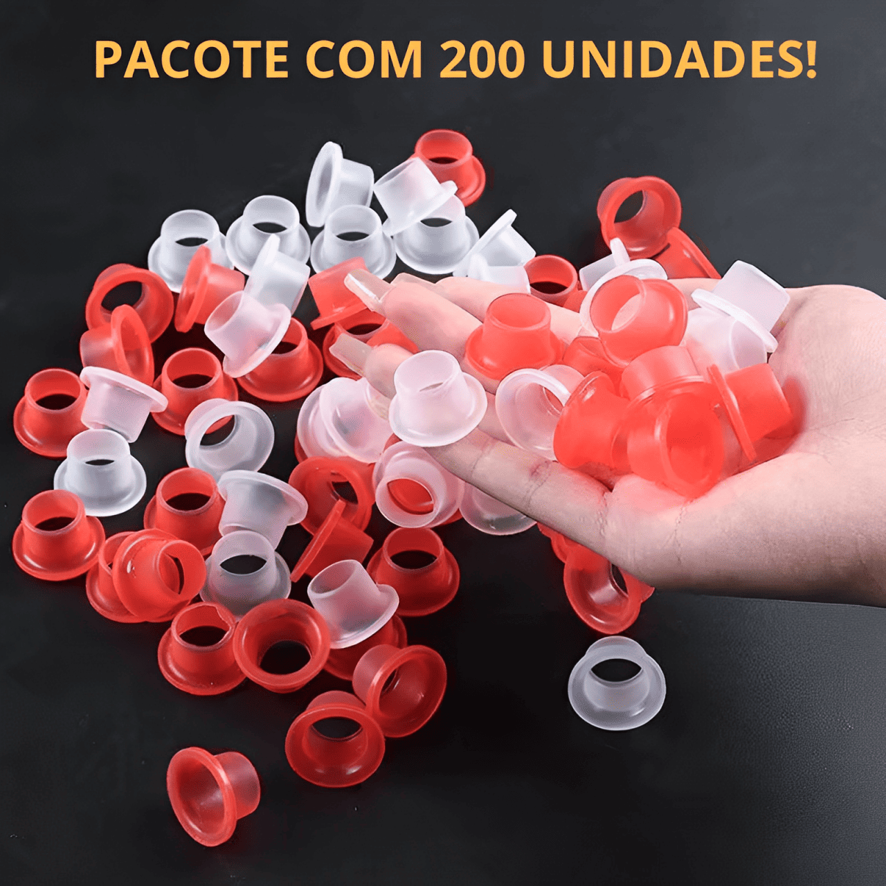Anel de silicone para vedação