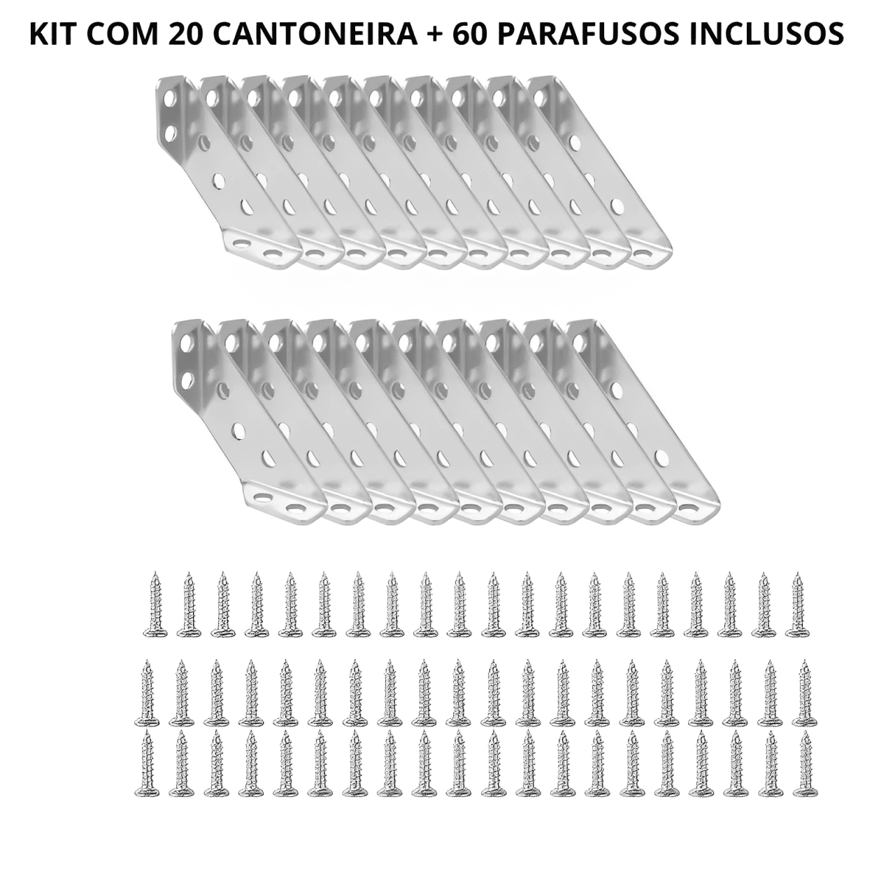 Cantoneira de Aço Inoxidável para Móveis
