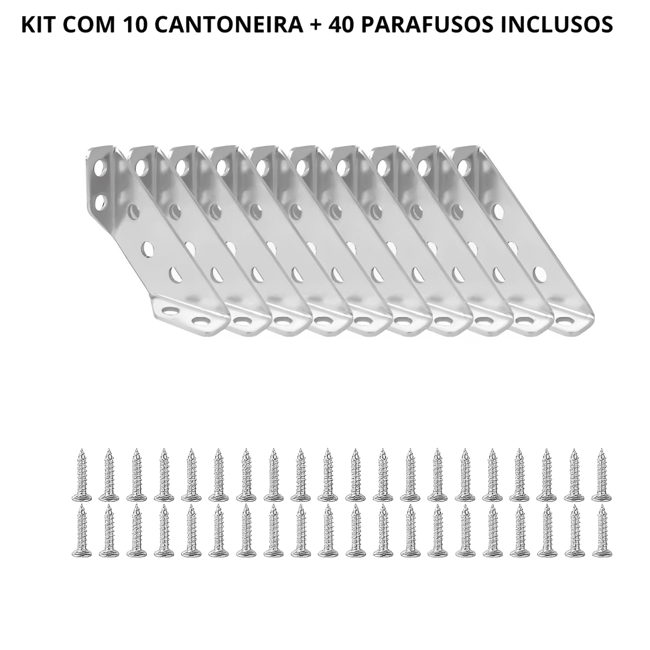 Cantoneira de Aço Inoxidável para Móveis