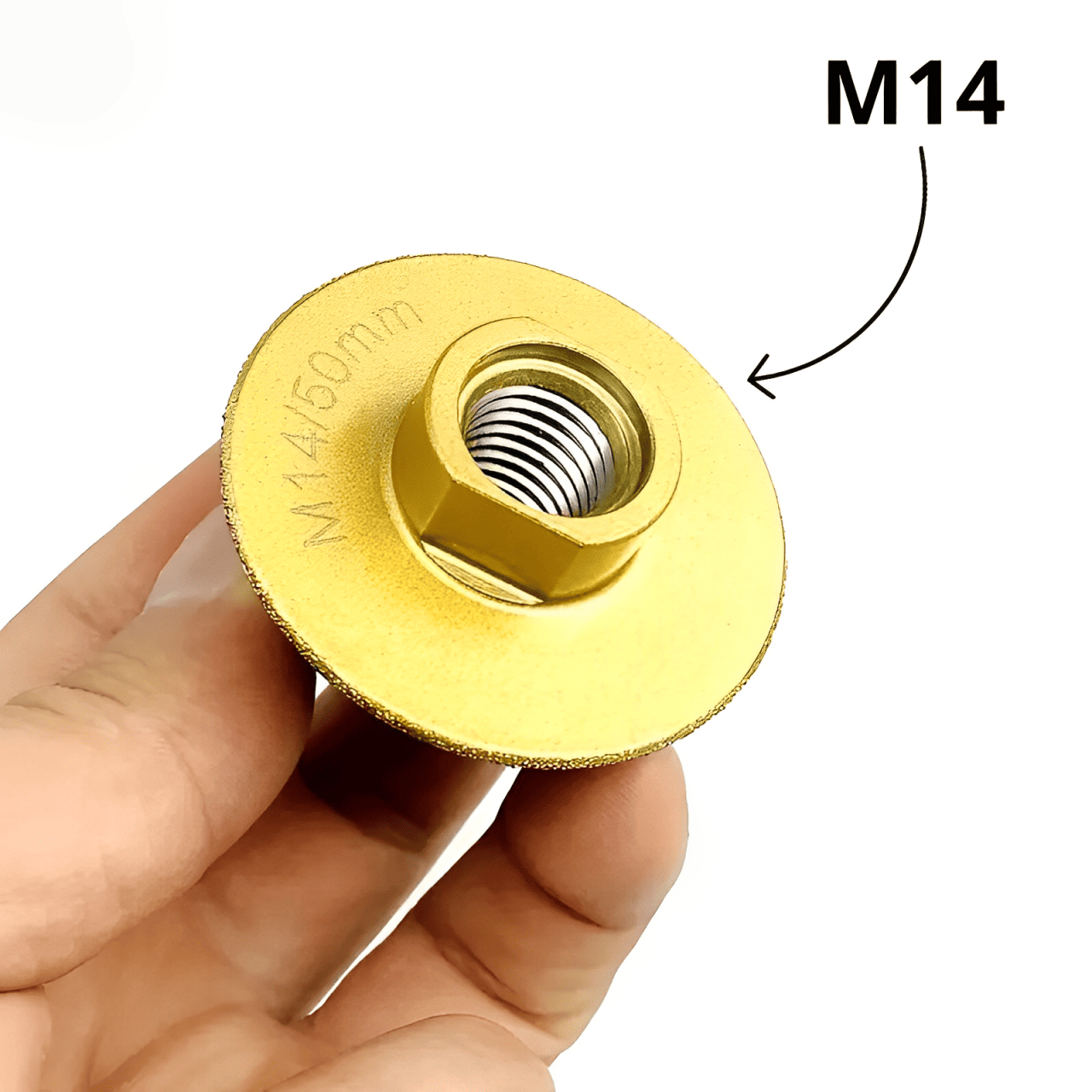 Kit de Brocas Diamantadas (2 Peças) para Furos de 9 a 50 mm + Adaptador para Furadeira