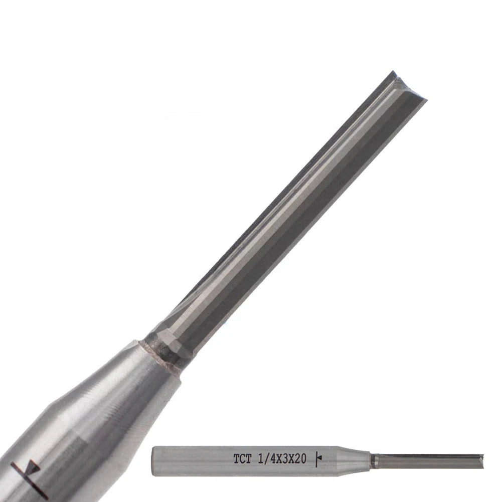 Fresa de Corte Reto 3mm para Madeira e MDF