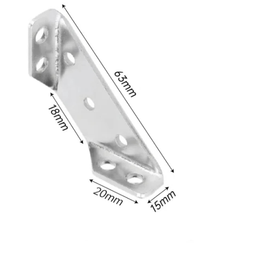 Cantoneira de Aço Inoxidável para Móveis