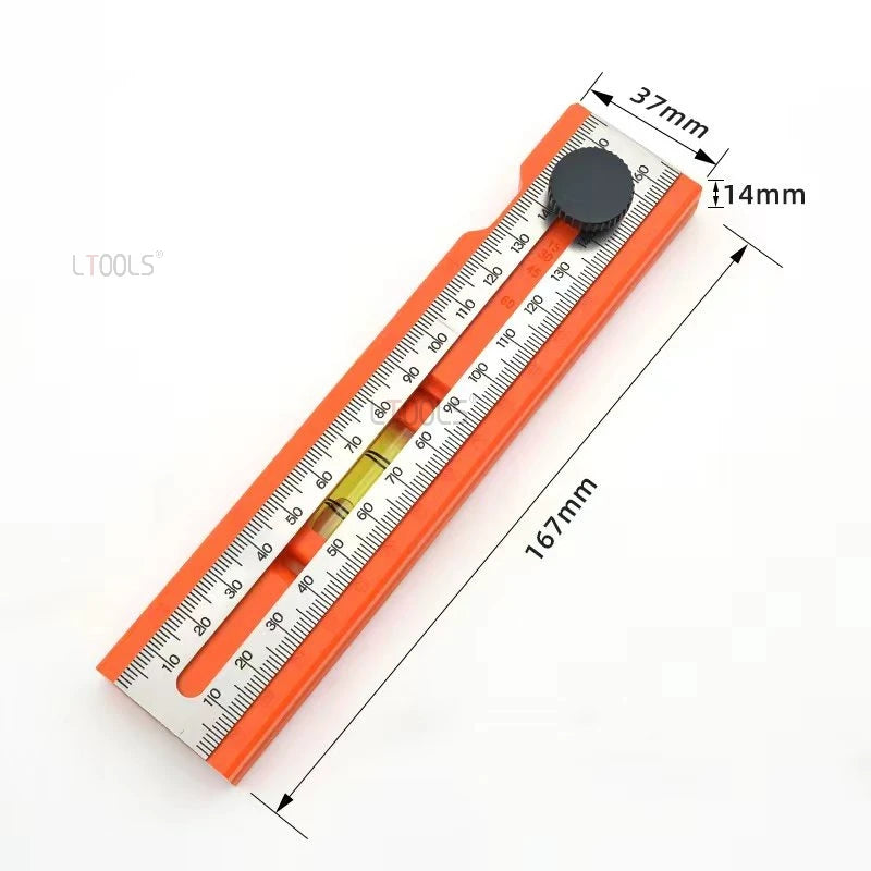 Régua de Medição e Marcação Ajustável