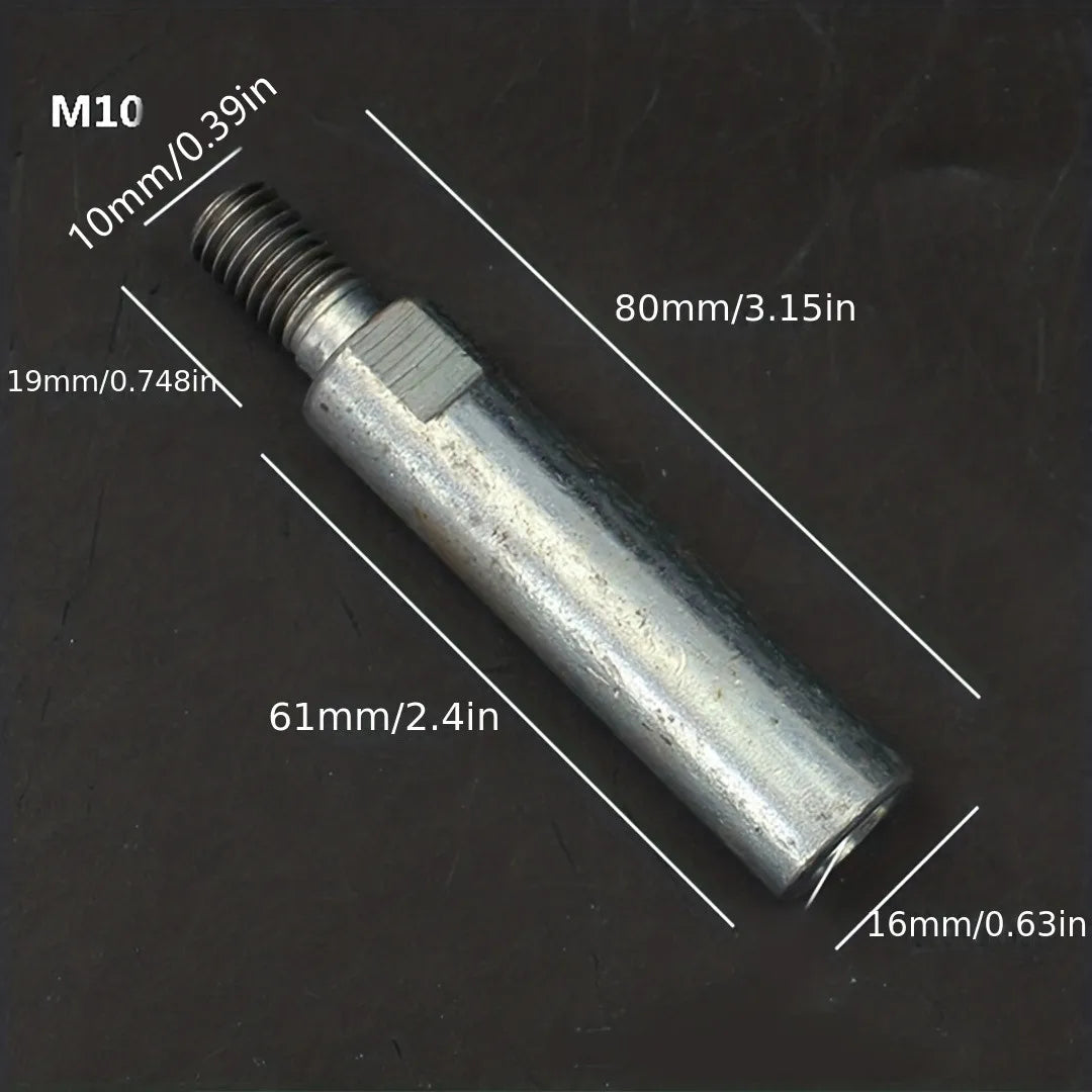 Kit Completo Eixo Extensor 80mm para Esmerilhadeira - M14