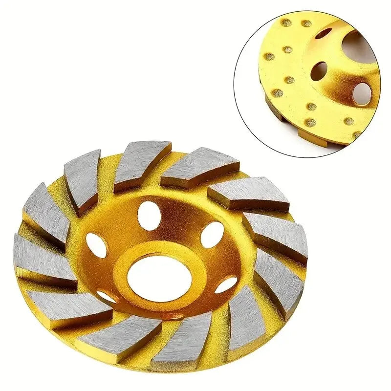 Disco de Moagem Turbo 100mm – Concreto/Pedra