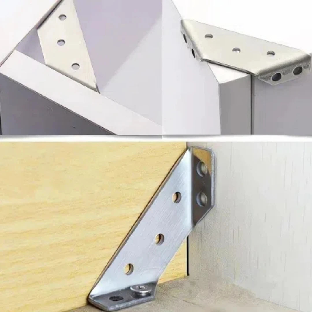 Cantoneira de Aço Inoxidável para Móveis