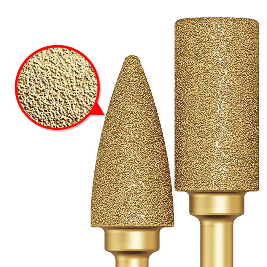 Ponta Diamantada para Moagem e Polimento - kit com 4 unidades