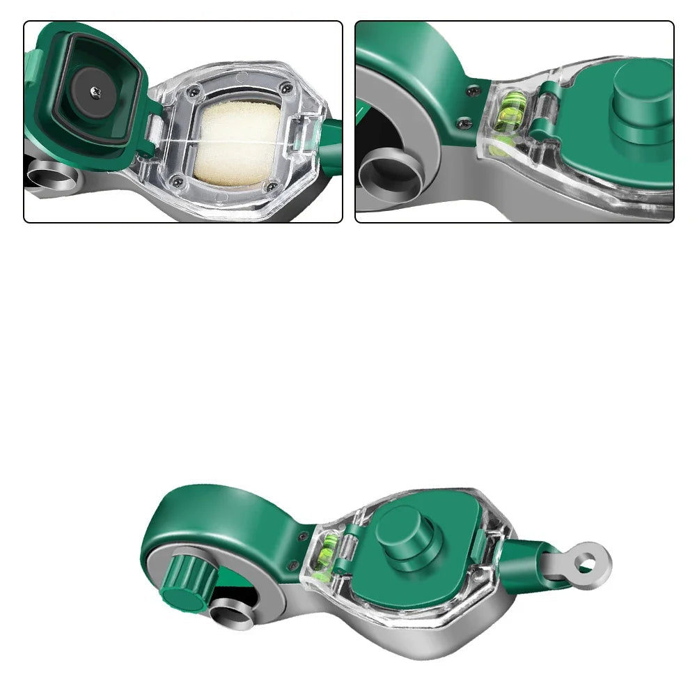 Marcador de Linha com Nível para Carpintaria e Construção