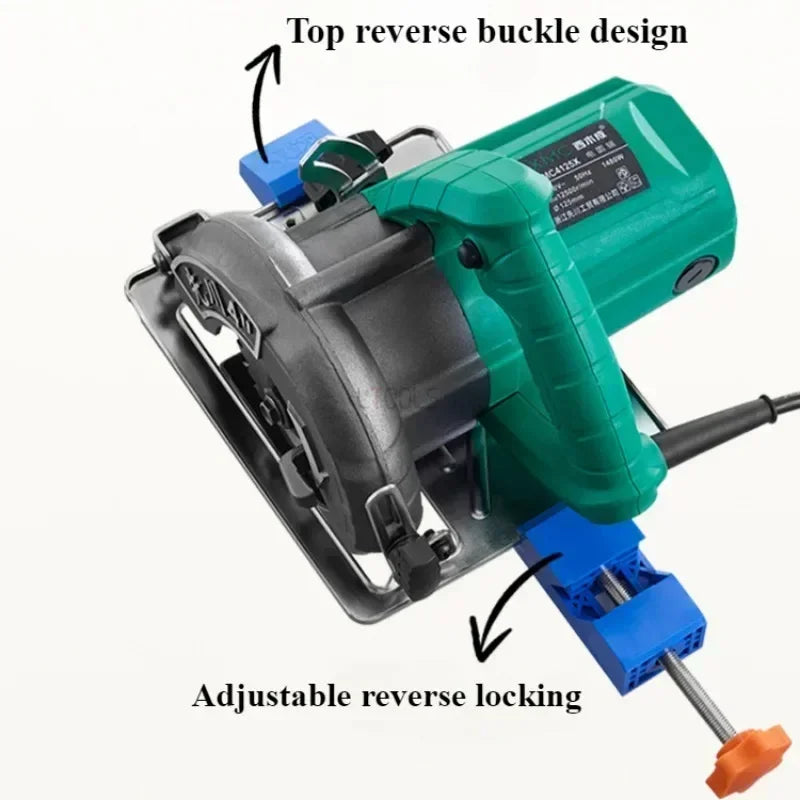 Guia de Corte Rápido para Serra Circular – Braçadeira Ajustável