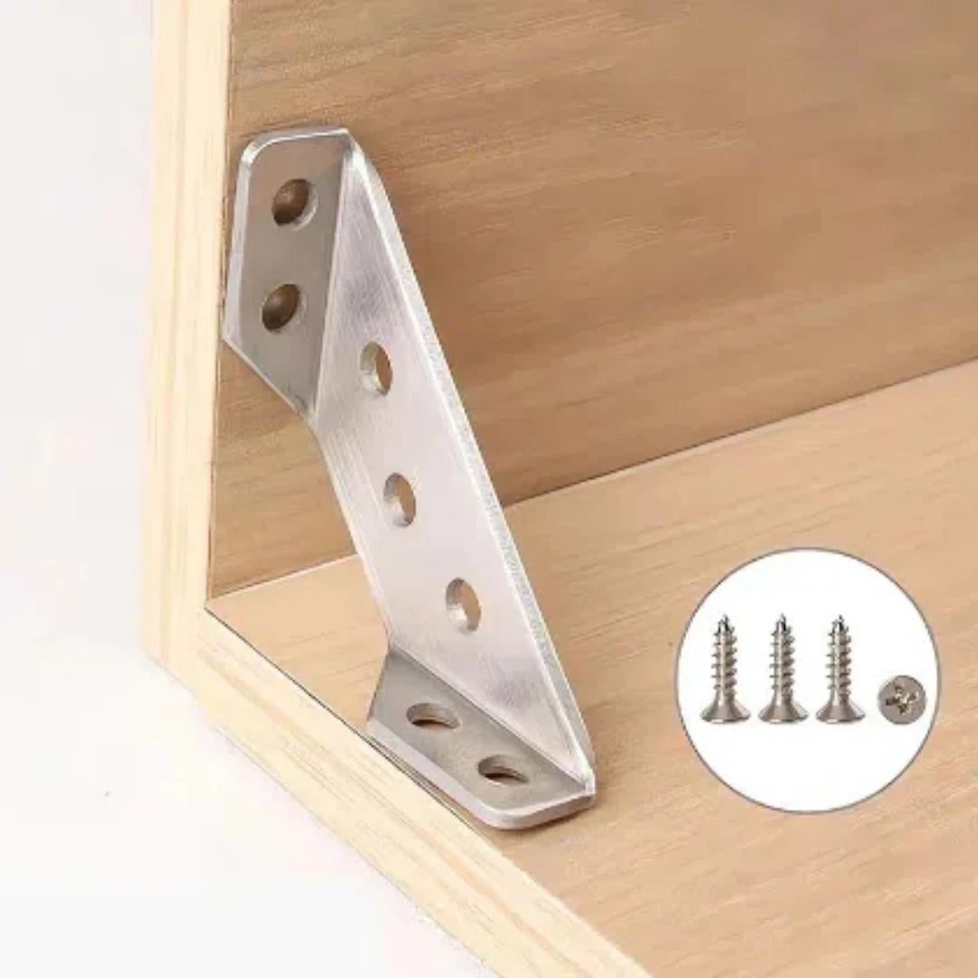 Cantoneira de Aço Inoxidável para Móveis