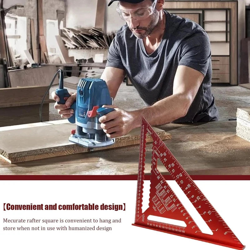 Esquadro Triangular 7 Polegadas