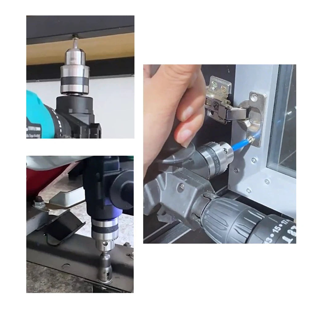 Conversor de Ângulo 90° para Furadeira/Parafusadeira