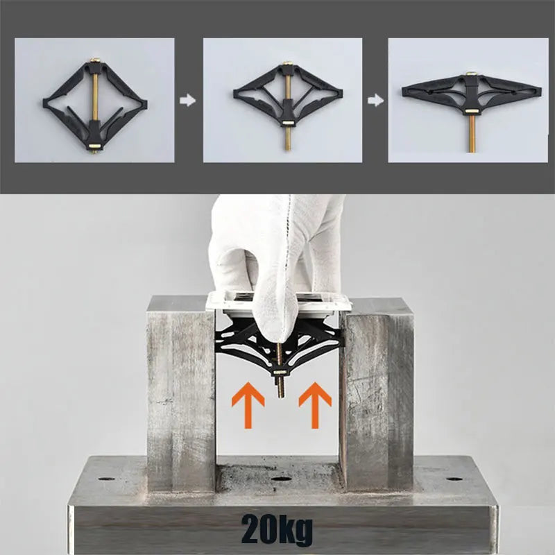 Kit de Reparo para Caixa de Interruptor Solto – Ajustável até 80mm