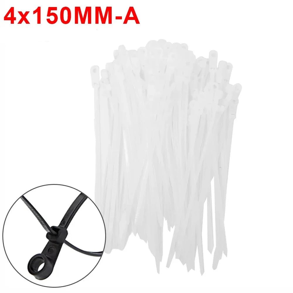 Abraçadeiras Nylon Enforca Gato 4x150 mm - Parafuso solto