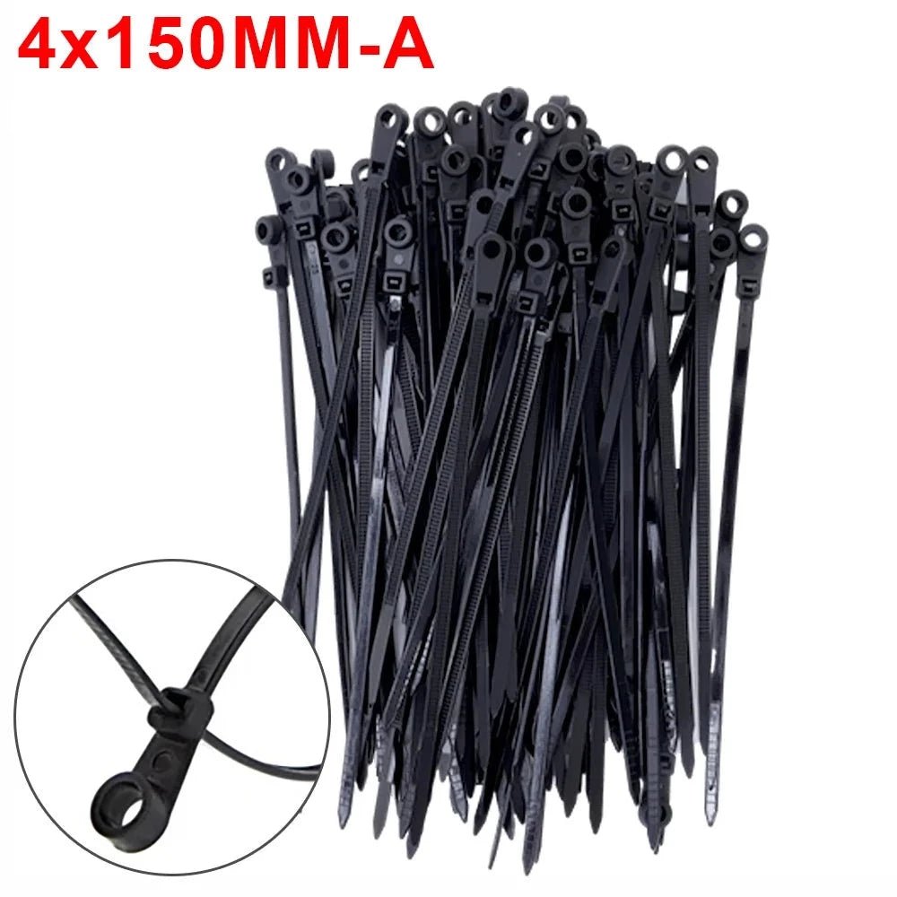 Abraçadeiras Nylon Enforca Gato 4x150 mm - Parafuso solto