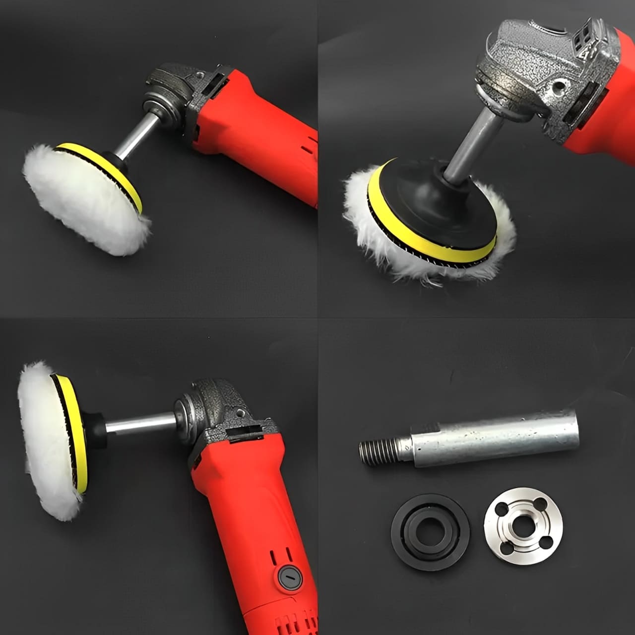 Kit Completo Eixo Extensor 80mm para Esmerilhadeira - M14