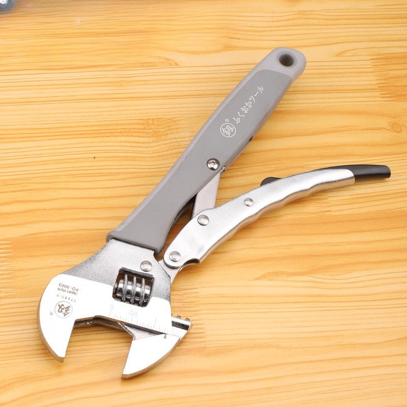 Chave Ajustável Multiuso 8 Polegadas e 10 Polegadas - Parafuso solto