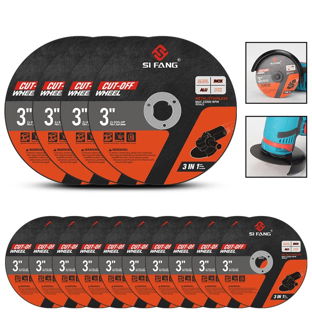 Disco de Corte para Metal com Resina Reforçada em Fibra - Parafuso solto