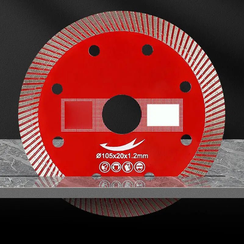 Discos Ondulados Extrafinos para Telha, Pedra, Porcelana e Cerâmica - Parafuso solto