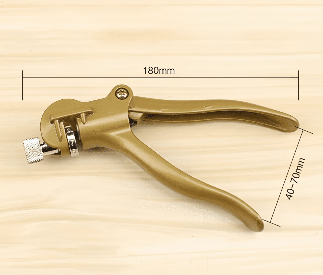 Ajustador de dentes de serra manual