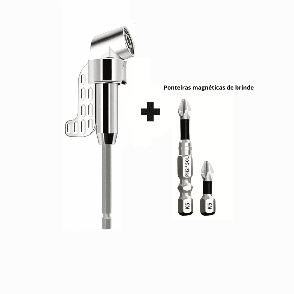 Adaptador de Ângulo Ajustável para Bits