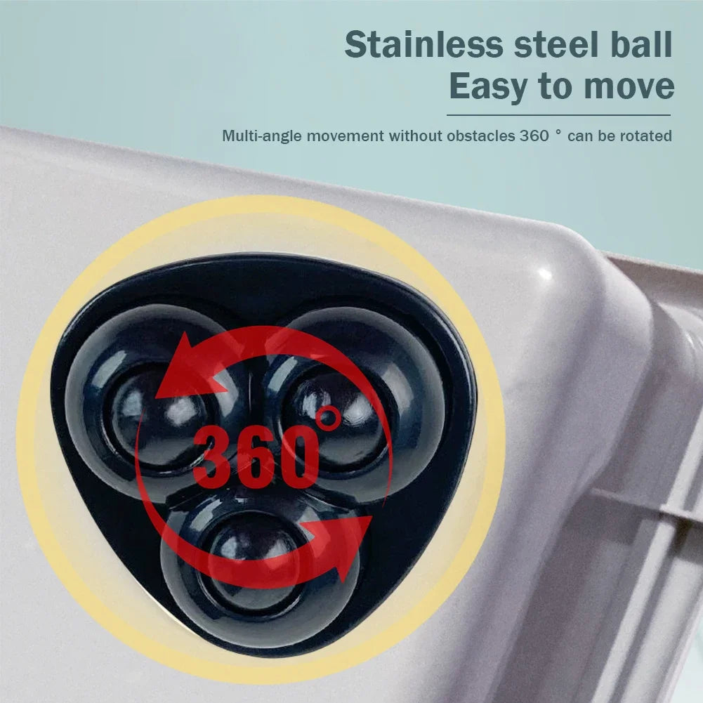 Rodinha Móvel 360° – Prática e Versátil