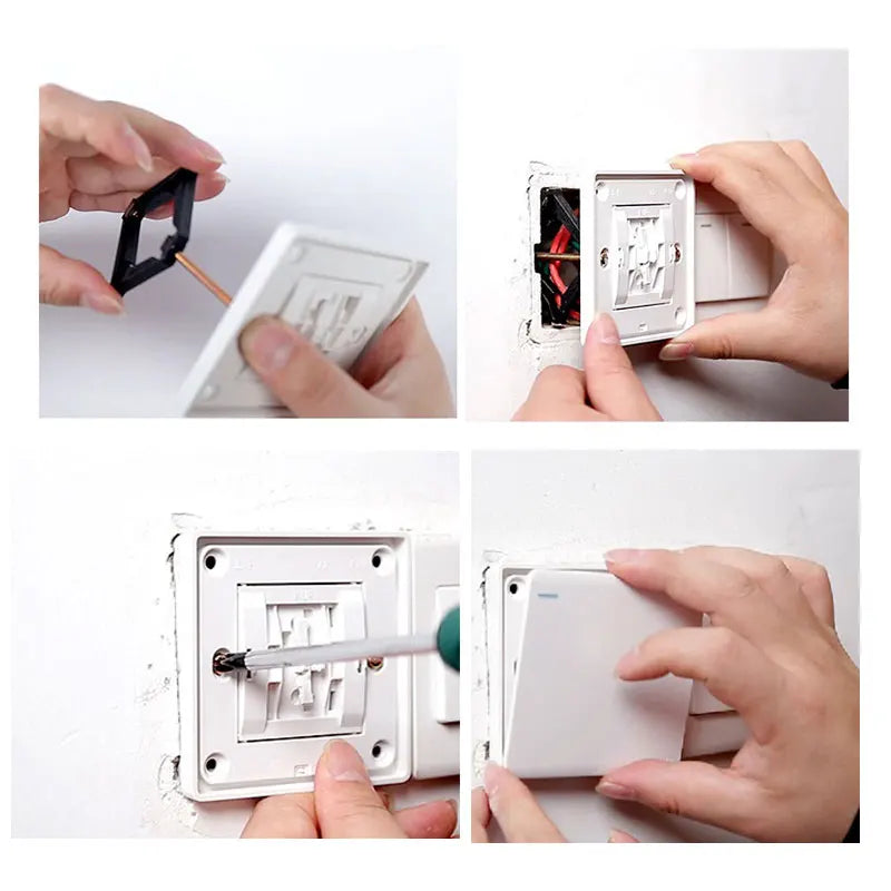 Kit de Reparo para Caixa de Interruptor Solto – Ajustável até 80mm