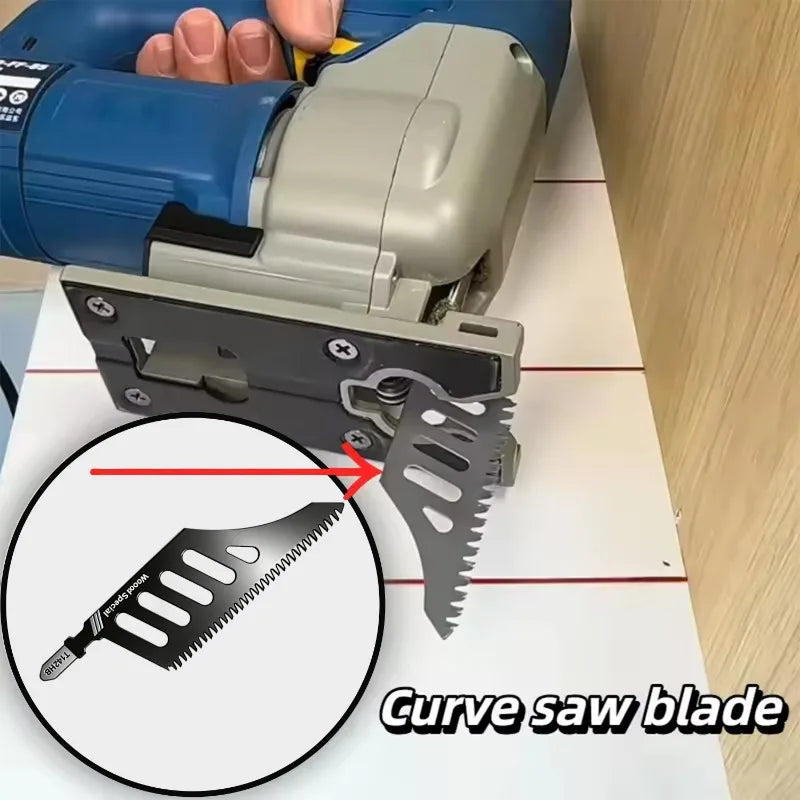 Lâmina de Corte Curvo para Serra Tico-Tico (Estendida)