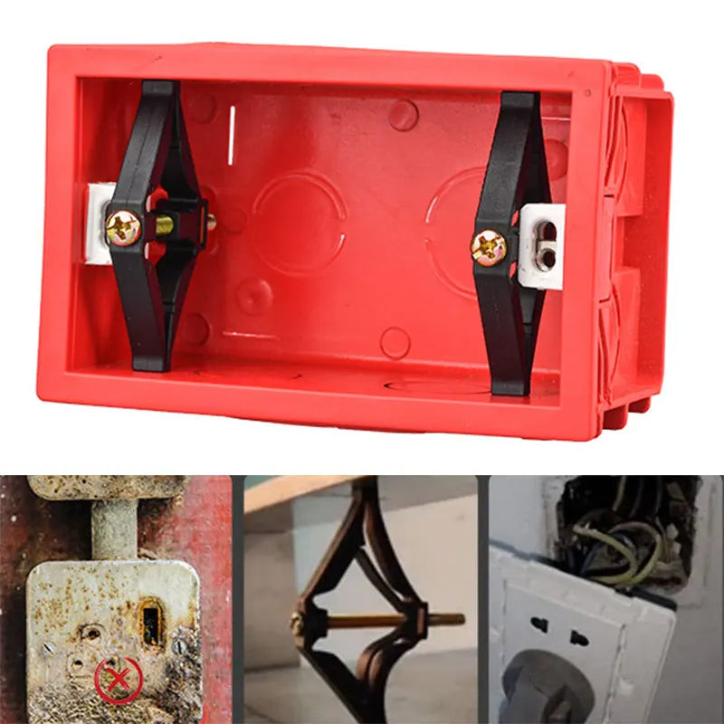 Kit de Reparo para Caixa de Interruptor Solto – Ajustável até 80mm