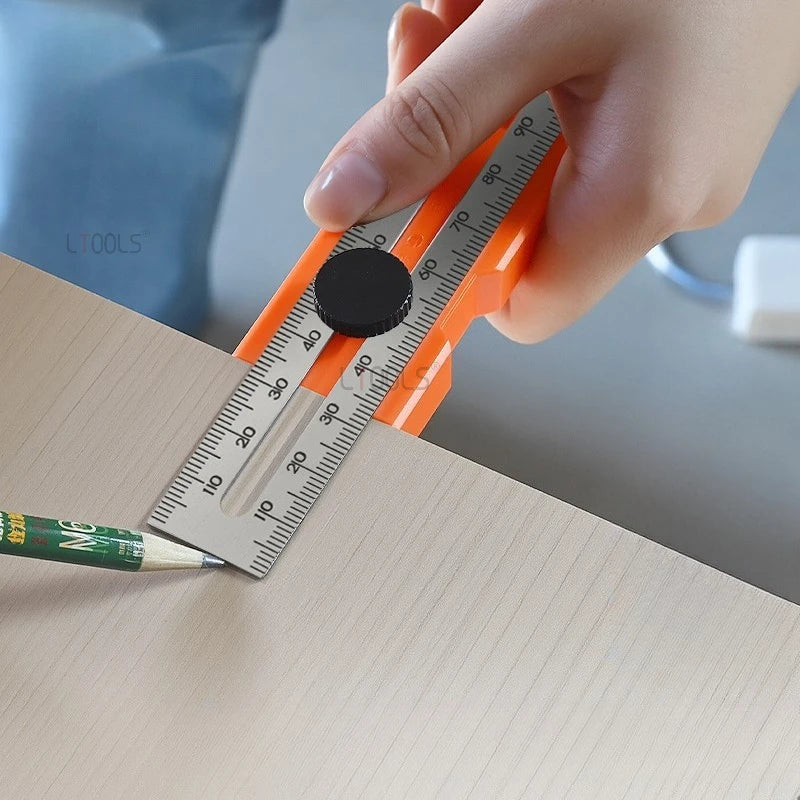 Régua de Medição e Marcação Ajustável