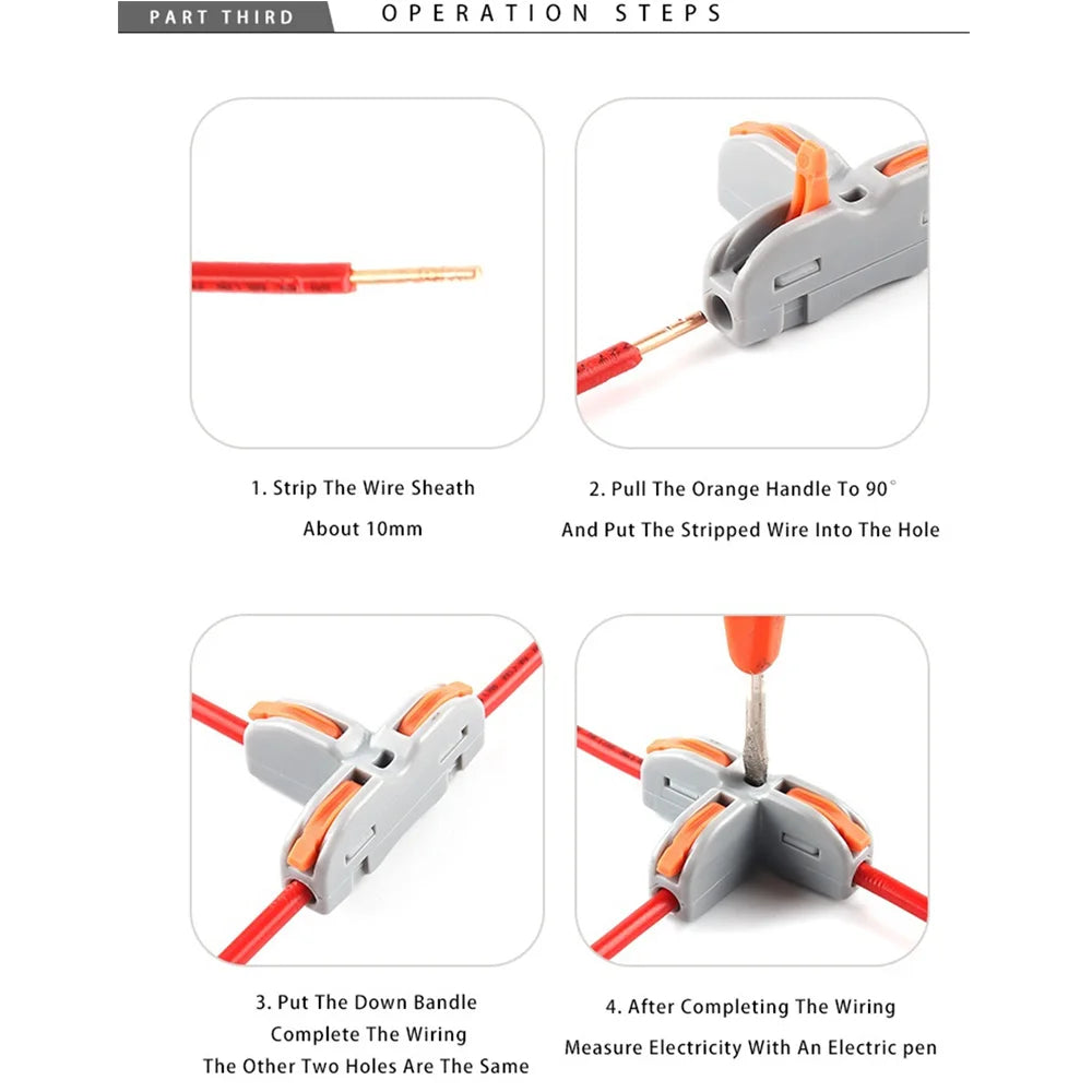 Conector Elétrico Rápido T 250V 32A