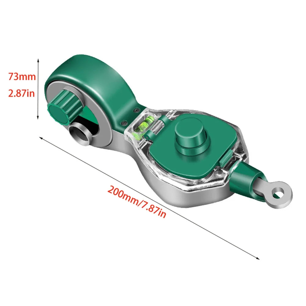 Marcador de Linha com Nível para Carpintaria e Construção