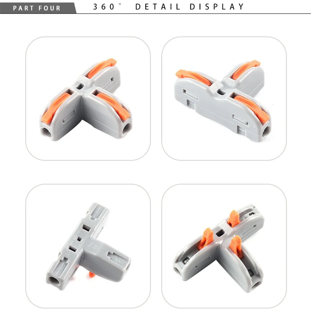 Conector Elétrico Rápido T 250V 32A