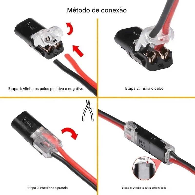 Plug de Cabo Impermeável